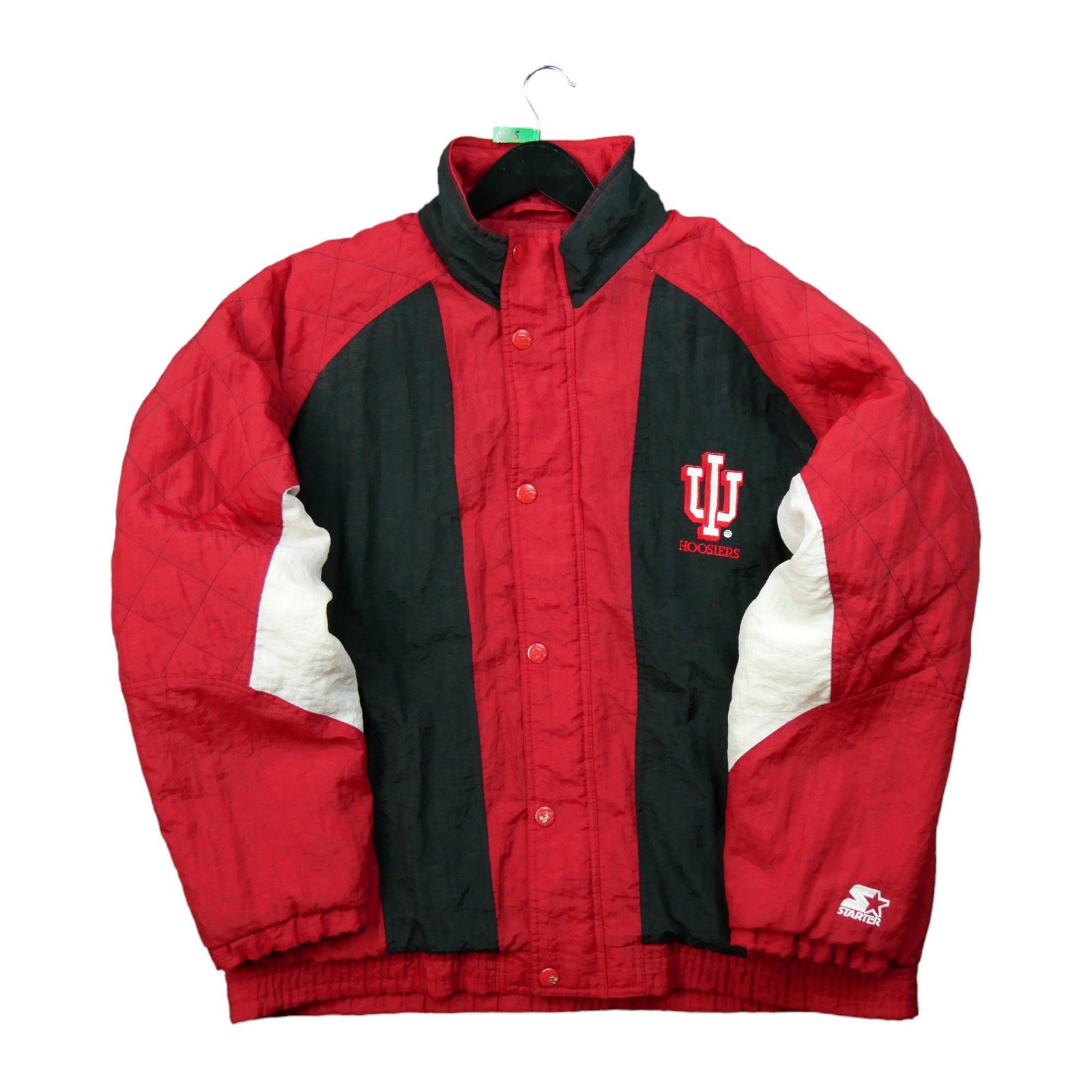 Starter Vintage 90er Starter Indiana Hoosiers NCAA Jacke Groesse L #QWE0415
