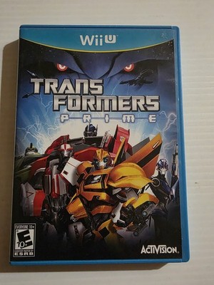 Transformers Prime The Game (Nintendo Wii U, 2012) CIB Complete In Box Tested