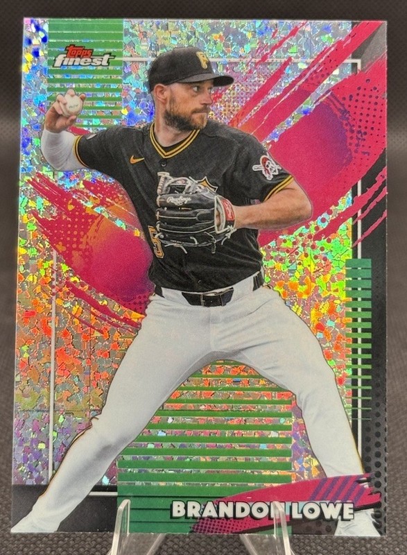 2026 Topps Pristine - Brandon Lowe - Rare Mini-Diamond Refractor #224 Pirates