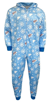 Coors Light Adult OnePiece  (Snowflake Pattern)