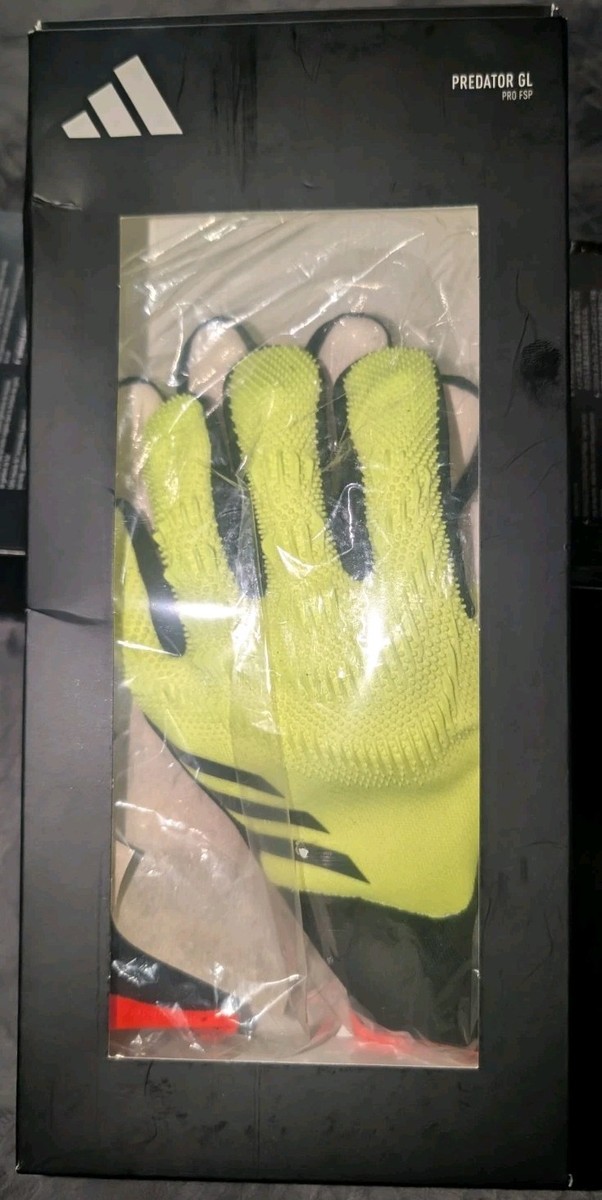 NEW Adidas Predator Men's SZ 7 GL PRO Fingersave PROMO Yellow