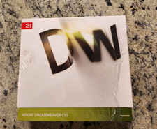 Adobe Dreamweaver CS5 for Windows SEALED RARE UNUSED Web Design Software