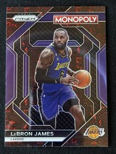 2023-24 Panini Prizm Monopoly #PS9 LeBron James Red Icons SP All Star Lakers