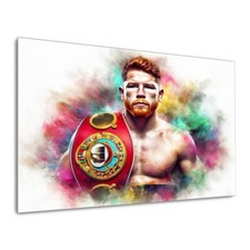 CANELO ALVAREZ Original ACEO Painting Art Sketch Print Card by RoStar #4/7