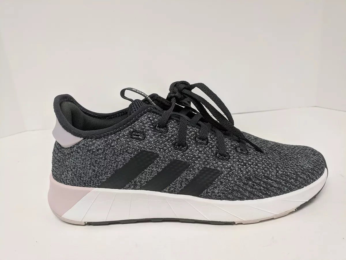 Adidas Questar X BYD Running Shoes Black Grey Womens 7 M