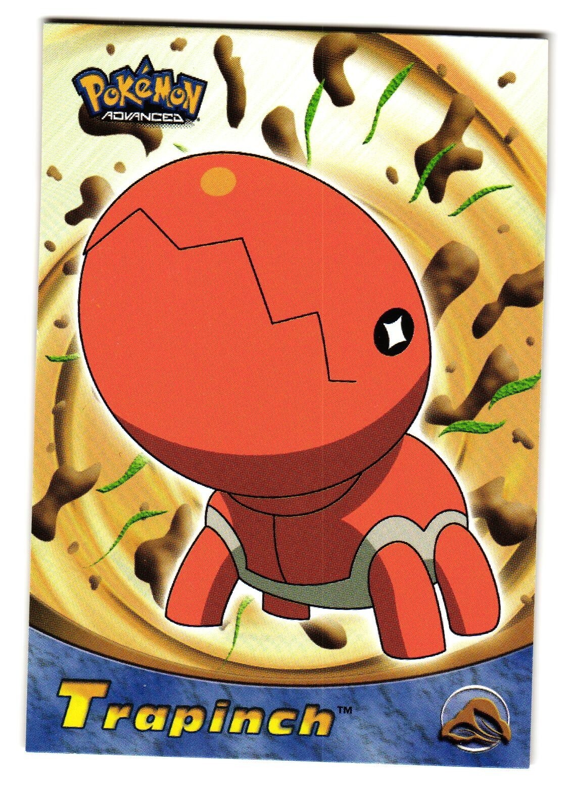 Trapinch #83 Pokemon Topps Advanced 2003 Near Mint NM