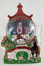 DISNEY EMPLOYEE CENTER (DEC) MULAN SNOWGLOBE LE 250 PIN-FREE SHIPPING!