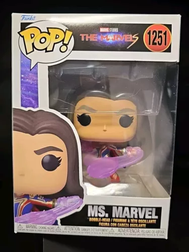 Funko Pop!  The Marvels - Ms. Marvel #1251 BOBBLE-HEAD 