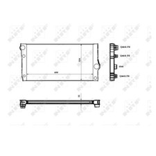 NRF 53817 K�hler Motork�hlung f�r BMW F07 F10 F11 F12 F13 F06