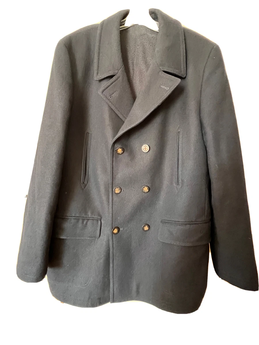 Officer peacoat shop