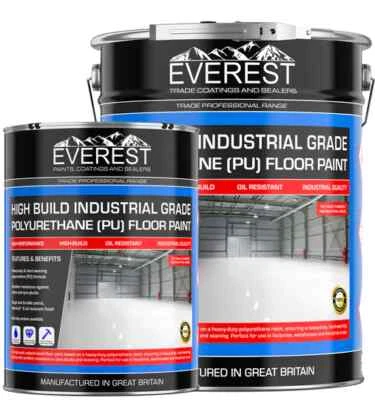 EVEREST TRADE PAINTS EVEREST TRADE - INDUSTRIAL CONCRETE FLOOR PAINT - HIGH BUILD POLYURETHANE RESIN