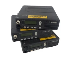 AS/IS -LOT OF 3 Motorola Two-Way Mobile Radio MCS 2000 M01HX+812W  M01UGL6PW4BN