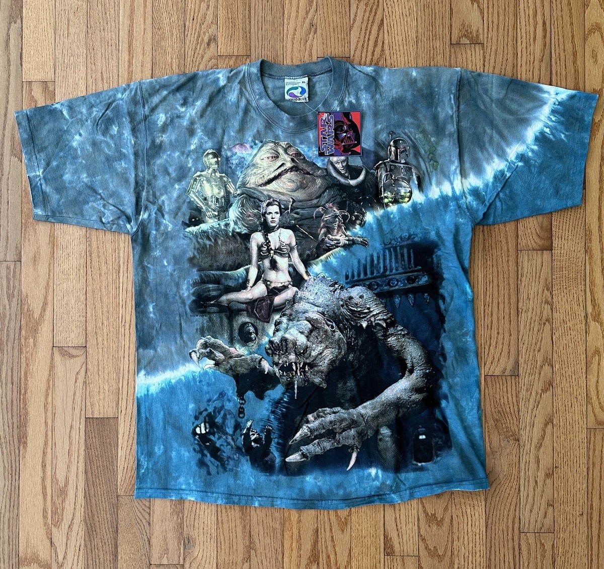 90'S LIQUID BLUE STAR WARS T-SHIRT