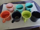 Fiesta Ware dishes Homer  Laughlin USA many to choose from read desc. for sizes