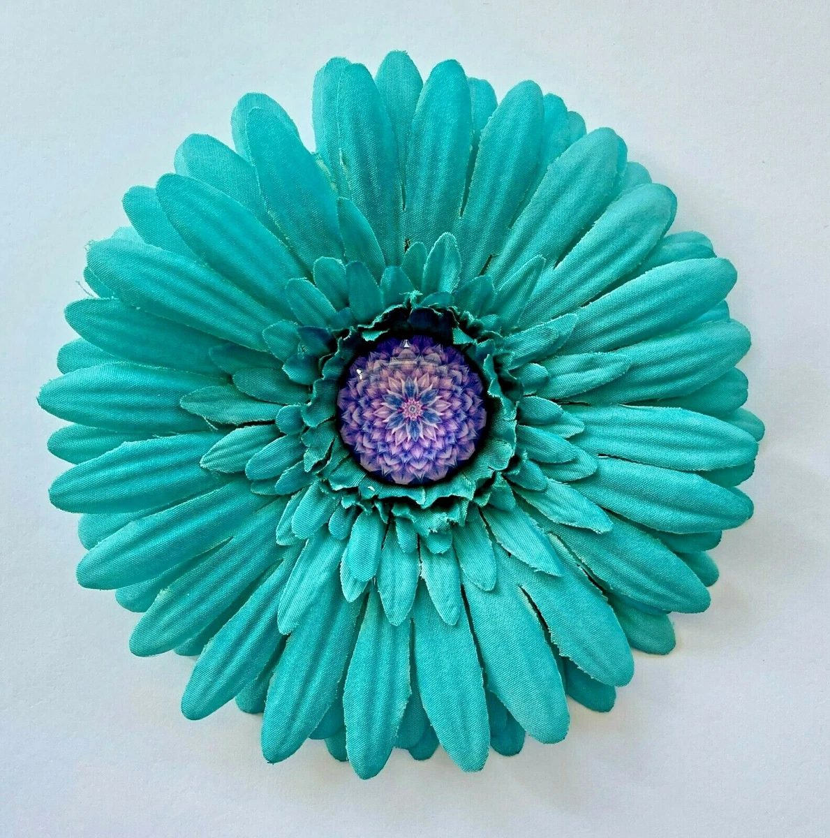 Turquoise best sale hair flower