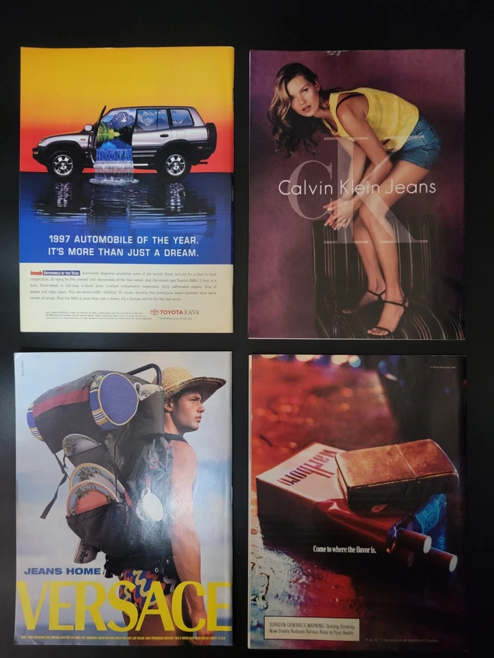 Entertainment Weekly 1997-98 Lot Of 9 3rd Rock U2 Evan McGregor Travolta FN - Image 3 of 4