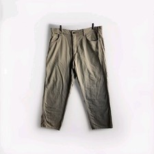 Carhartt FR khaki pants mens 38x30 fire flame resistant FRB159 GKH NFPA 2112