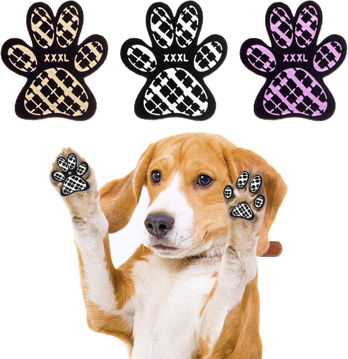 Dog Anti-Slip Paw Grips Traction Pads, 36 Pcs Pads Dog Paw