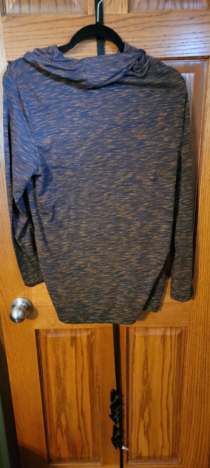 Multi Colored Cowl Neck Lightweight Sweatshirt - image 3