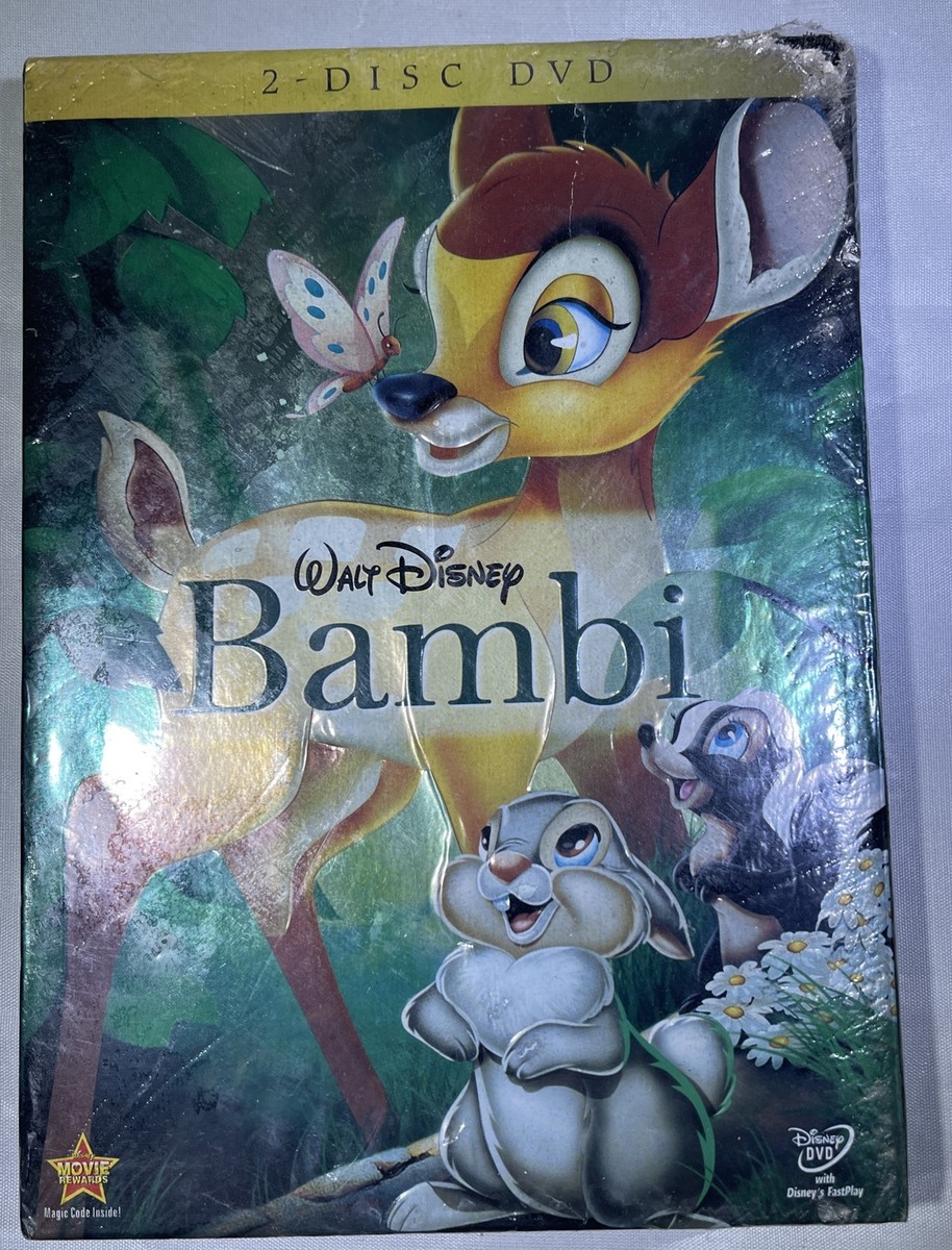 Bambi (DVD, 2011, 2-Disc Set) Walt Disney CLASSIC Still Sealed See