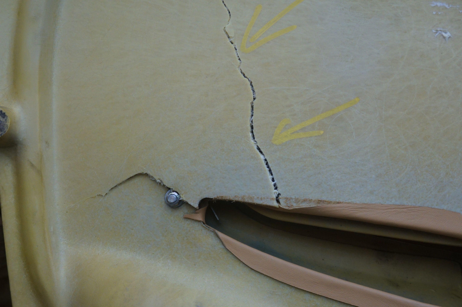 Right Door Trim Beige 650075 Ferrari 360 Modena 2002 *Note