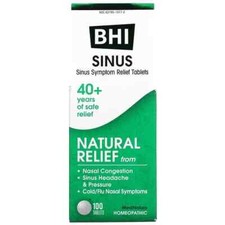 Bhi/Medinatura Sinus Relief - 100 Tablets