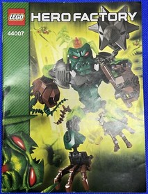 Lego Hero Factory 44007 2013 INSTRUCTION MANUAL ONLY
