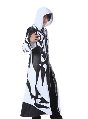 hanachanさん　y2k CoSTUME NATIONAL HOMME Xemnas Cosplay Halloween Party Costume Hoodie Cloak Size Kid- US