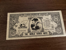 1986 World Series Mets Victory Note Ray Knight