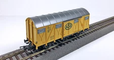 Fleischmann 5332 HO Era 3-4 Swedish Railways 2-axle Closed Box Car 'ASG' LN MINT