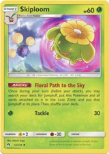 Pokemon - SM8 Lost Thunder - 2x Skiploom - 13/214 - Non Holo - NM/M