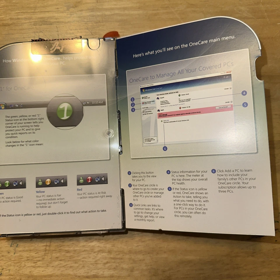 Windows Live OneCare All-in-one security and performance service Microsoft - Image 2 of 4