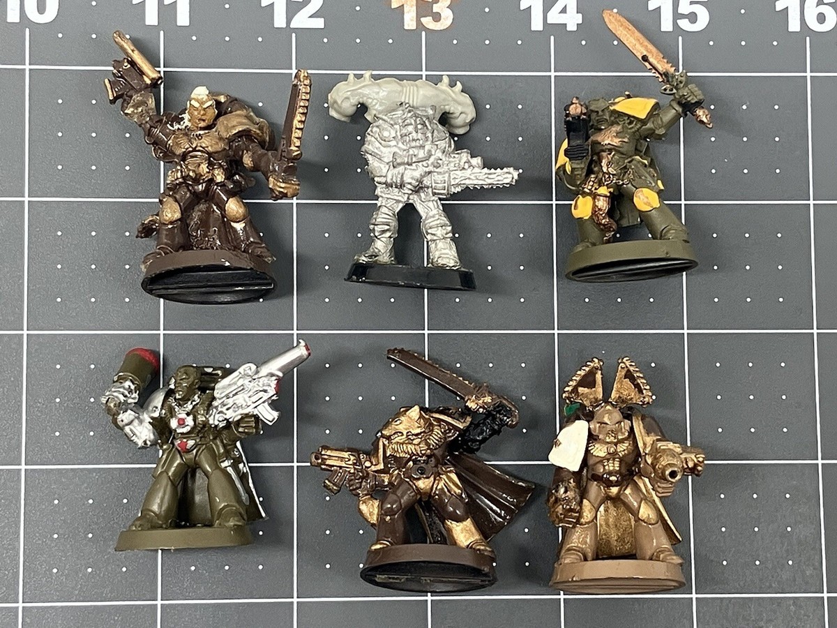 Games Workshop Warhammer 40k Lot Of 15 Metal Figures Mixed Lot