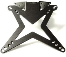 Portatarga in alluminio LLS per Aprilia Dorsoduro 900 2017 2018 2019