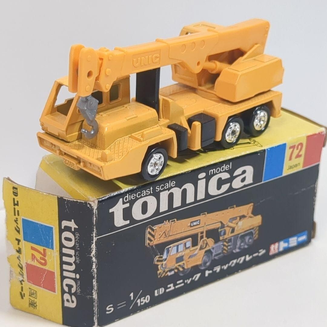 Tomica Black Box 72 UD UNIC Truck Crane Japan Minicar S=1 Tomica Black Box 72 UD UNIC Truck Crane Japan Minicar S=1