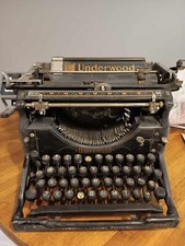 Antique Vintage UNDERWOOD No. 5 TYPEWRITER thumbnail