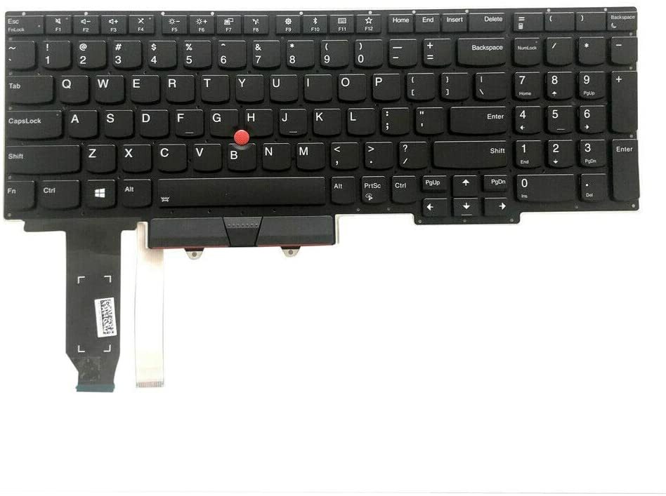 US Backlit Keyboard for Lenovo Thinkpad E15 Gen 2 (20T8 20T9 20TD