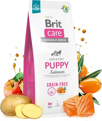 Hundefutter Brit Care Puppy Trockenfutter für Welpenhunde mit Lachs 12kg