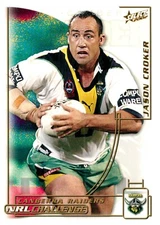 2002 Canberra Raiders NRL Select Challenge Card - Jason Croker