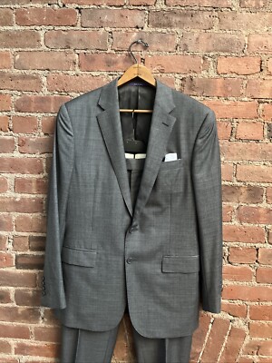 Ralph Lauren Purple Label Men's Suit, Sz 40R, Gray 100% Wool