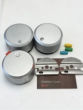 Lot of 3 *AS/IS* UNTESTED August Smart Locks ASL-01 ASL-03 w/2 Plates