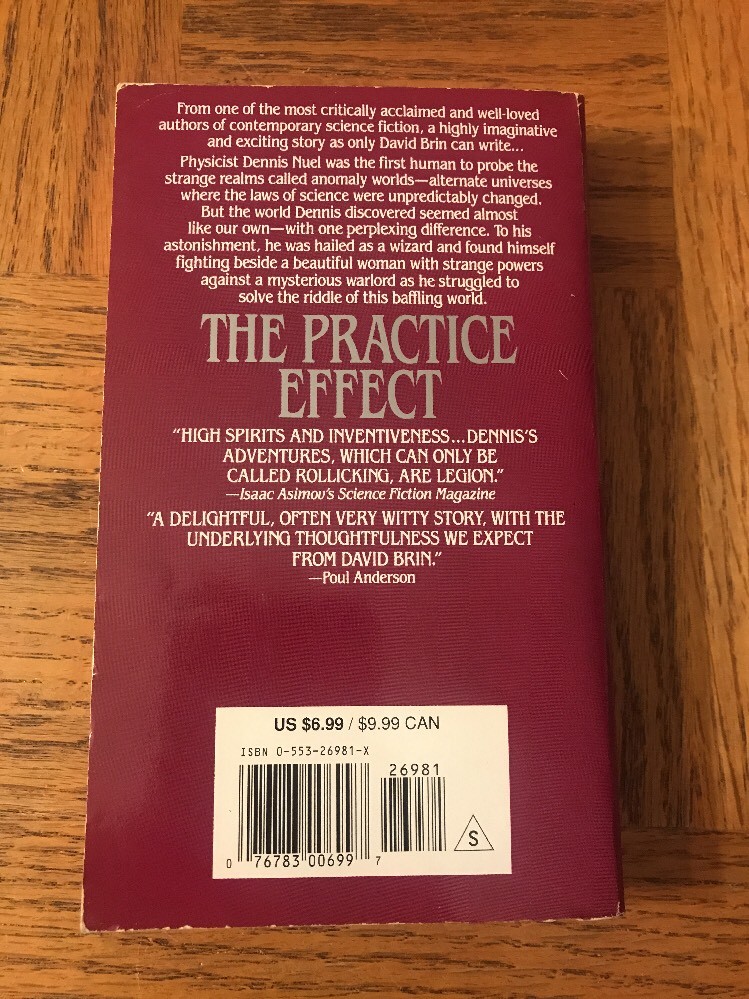 The Practice Effect By David Brin Paperback | eBay