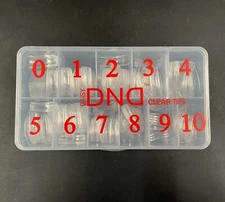 DND Clear Nail Tips - 500 Pieces