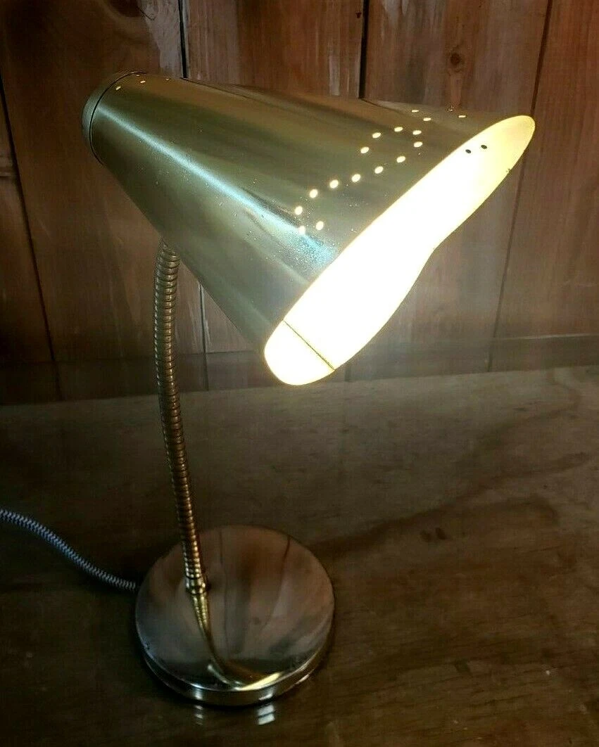 Vintage mid century modern desk lamp deals