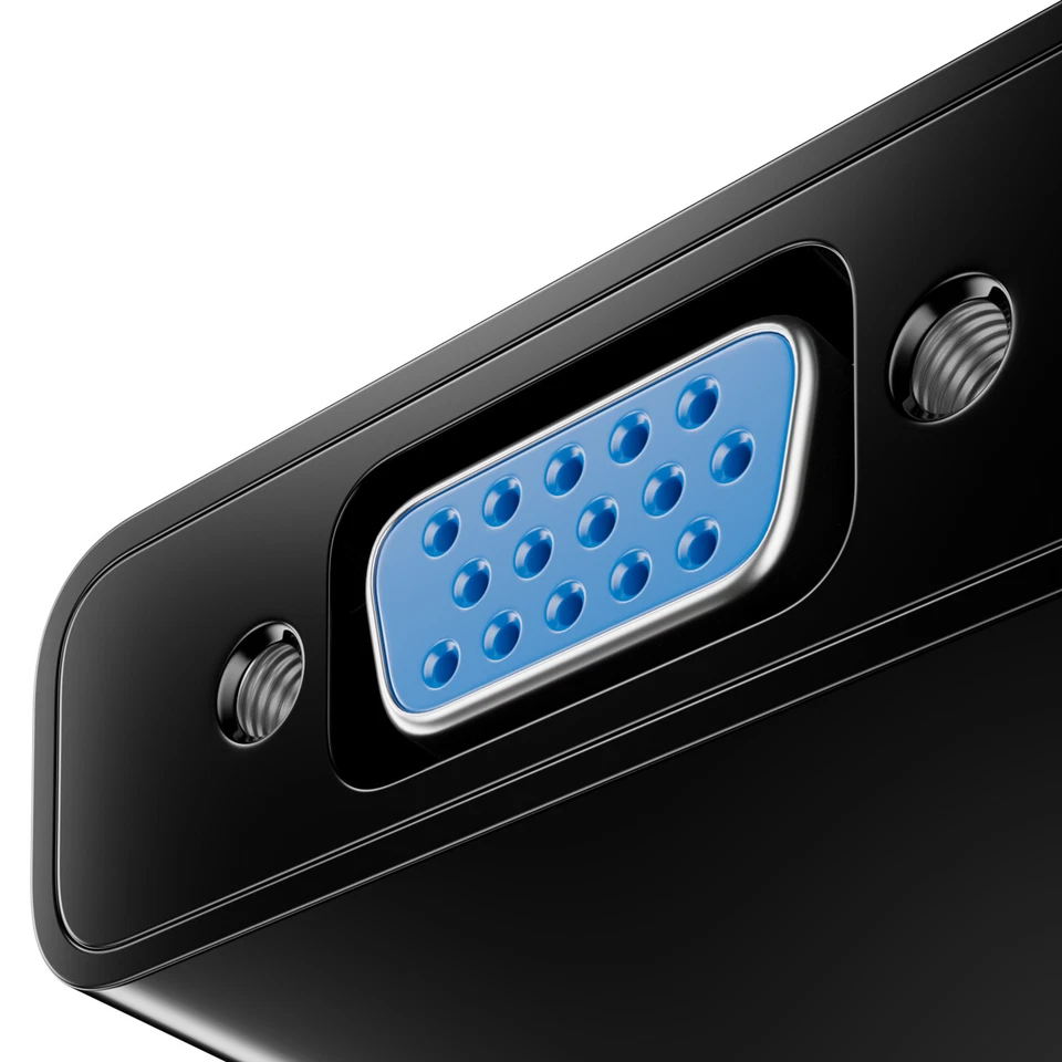 deleyCON HDMI zu VGA Konverter Wandler Adapter HDMI auf VGA + 3,5mm Audio Klinke - Bild 4 von 4