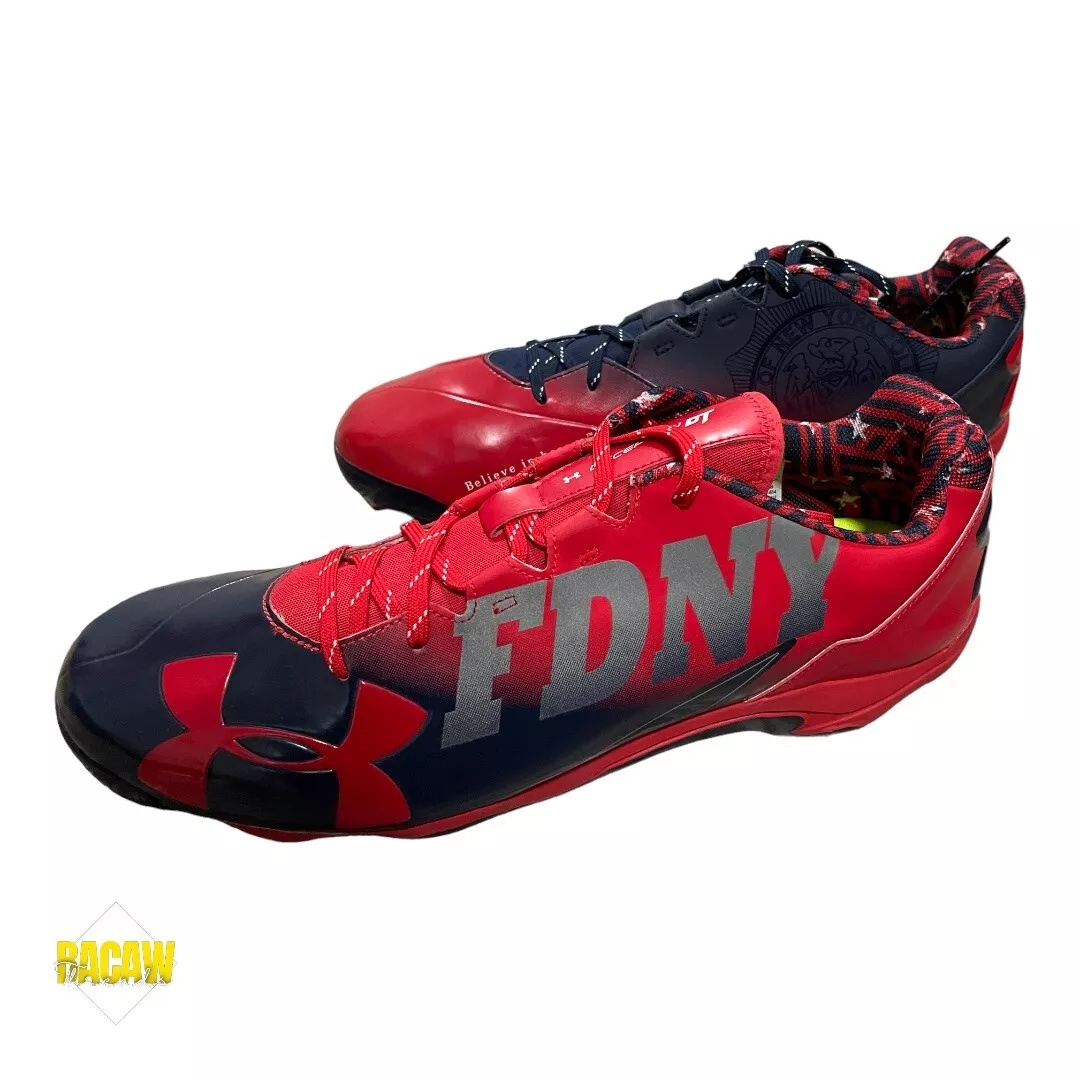 Metal baseball cleats under armour cheap