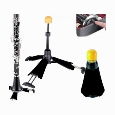 HERCULES DS-440B Klarinettenständer DS440-B Travlite B-Klarinette Clarinet Stand