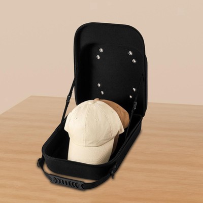 Etui à Chapeau De Voyage Zenith Goods – Carry-on, Blanc Et Tan, Hatbag