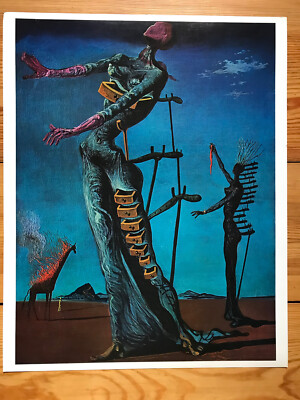 Kunstkreis Lucerne Salvador Dali Die Brennende Giraffe 1975