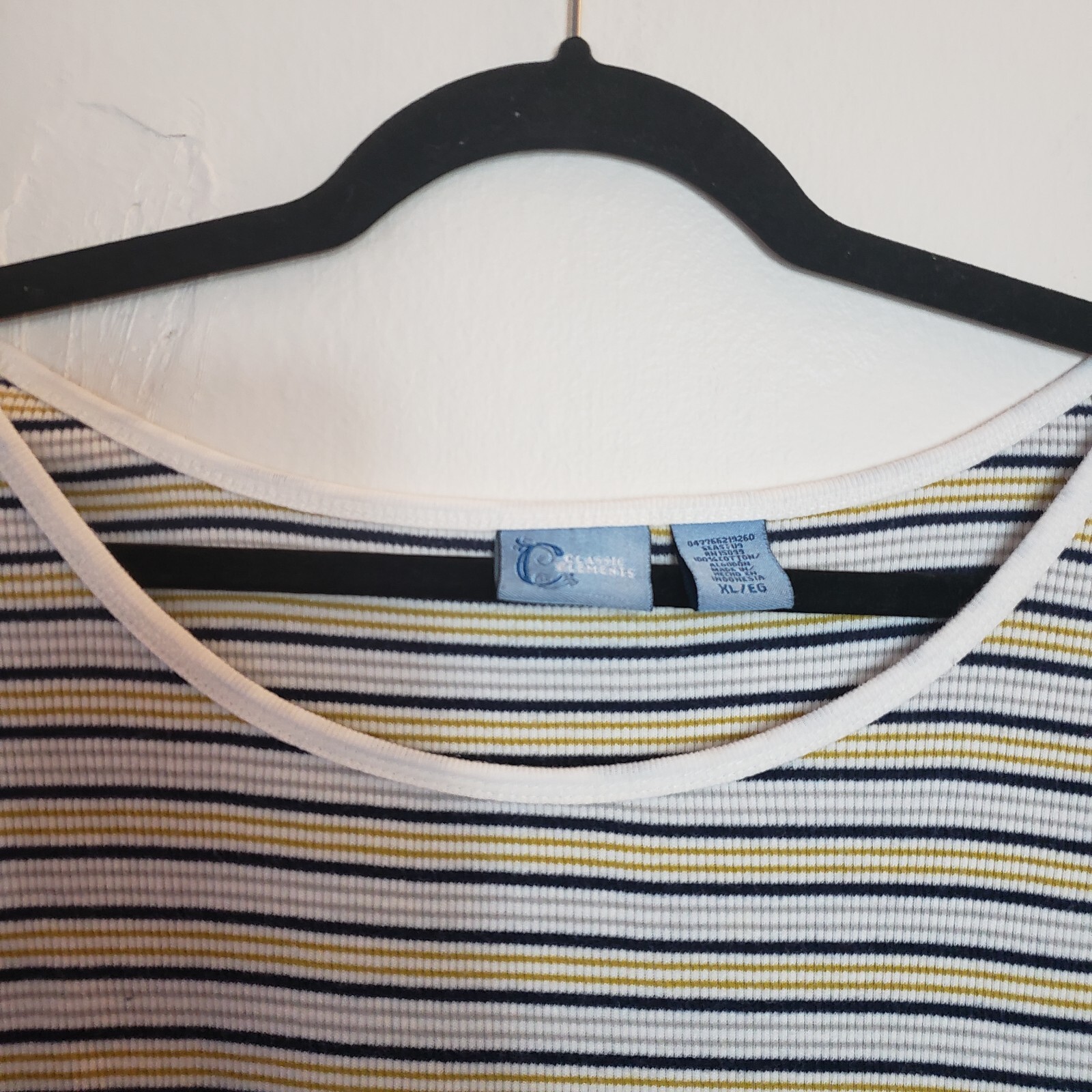 Classic Elements Multi-colored Striped Tank Blous… - image 3